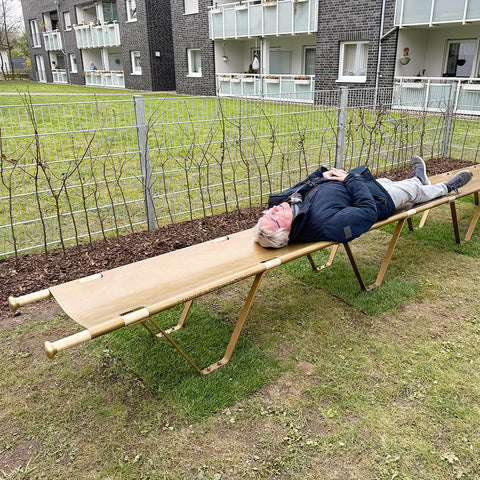 GEMEINSCHAFTSTRAGE   ("COMMUNITY STRECHER" - COVID PANDEMIC MEMORIAL)  (built 2024)