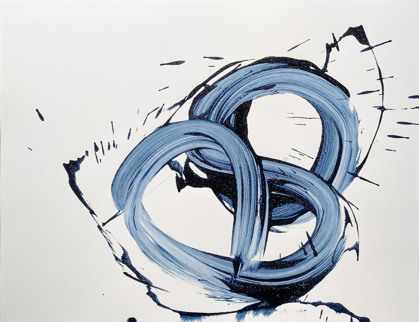 01701XX Instant Sculpture Series Ink Painting