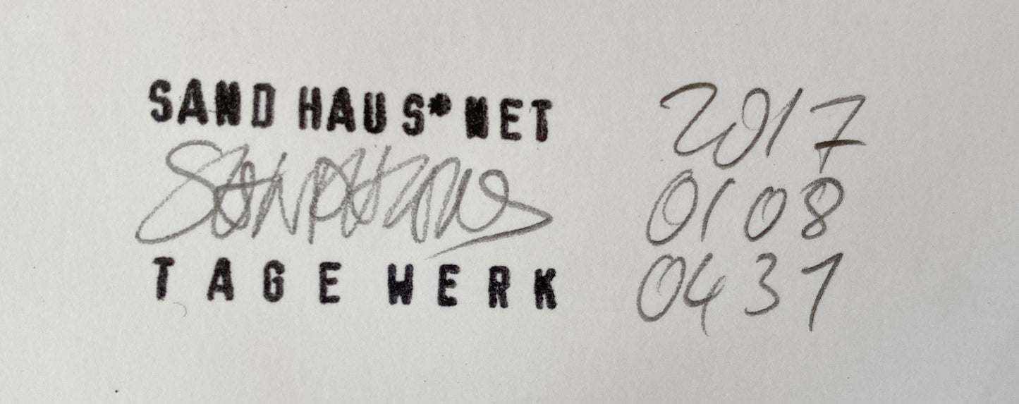 01701XX Instant Sculpture Series Ink Painting