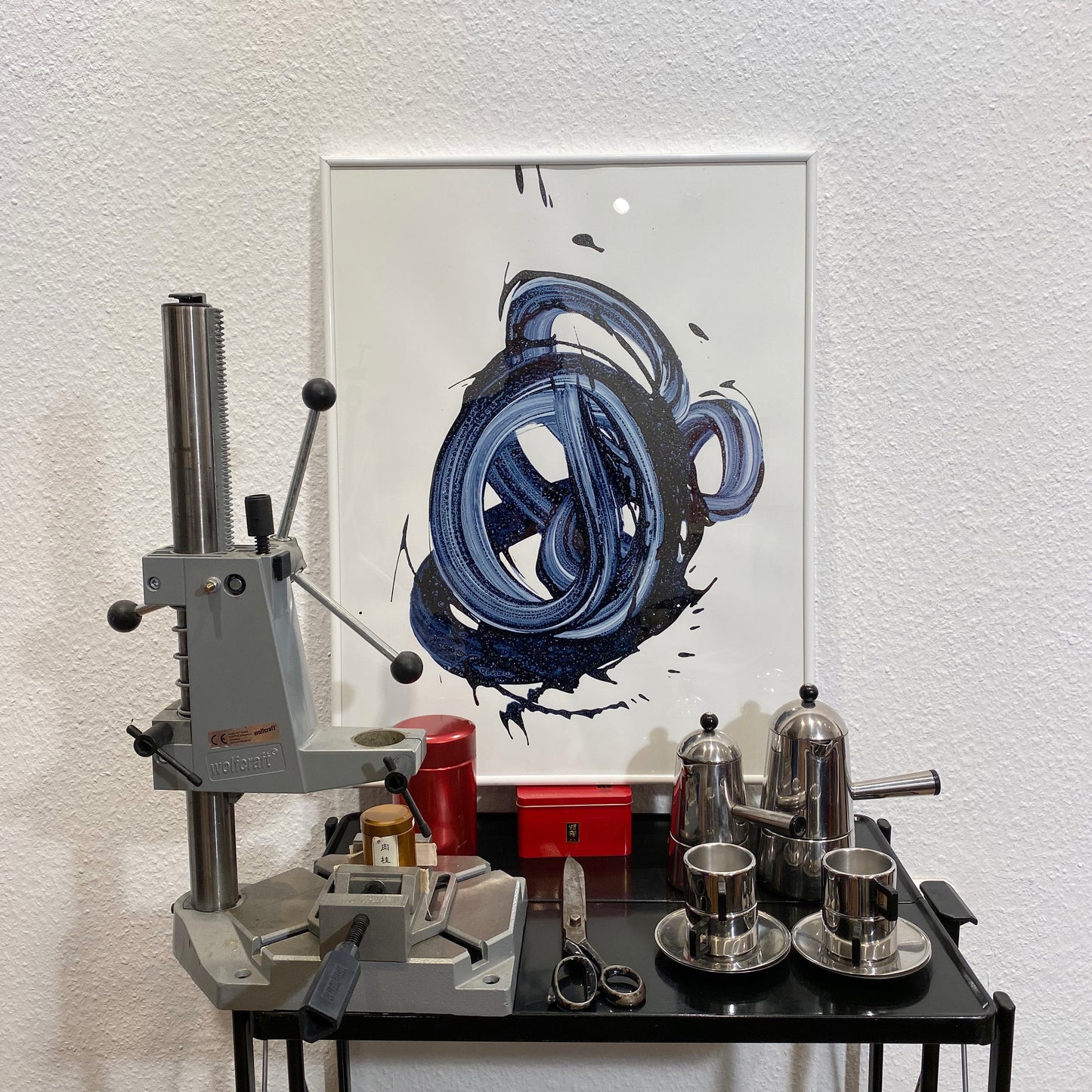 01701XX Instant Sculpture Series Ink Painting