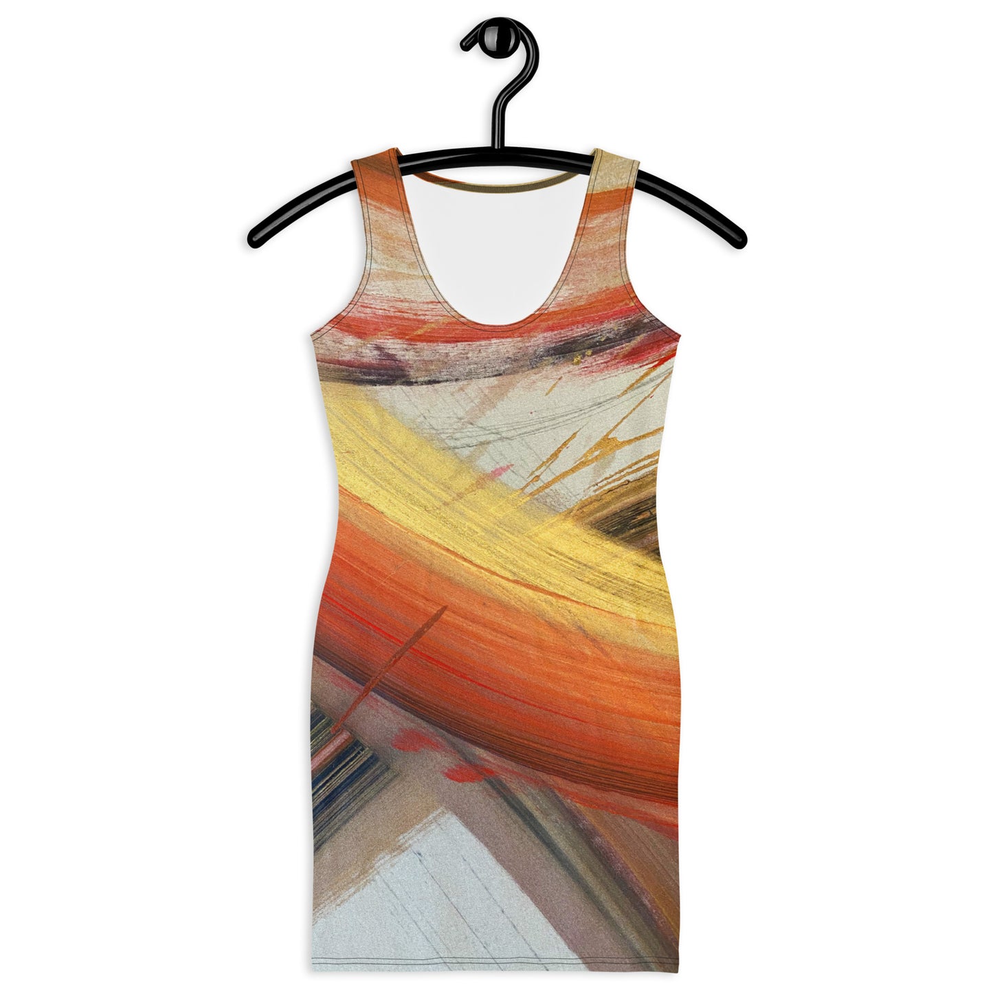 20230117-1800 Sandhaus Artwork To Wear, fitted dress